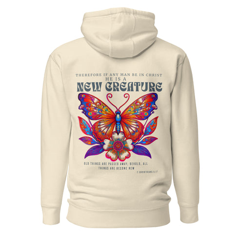 New Creature Premium Hoodie Christian Bible Verse T-Shirt